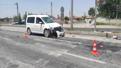 Konya'da kaza: 2 yaralı