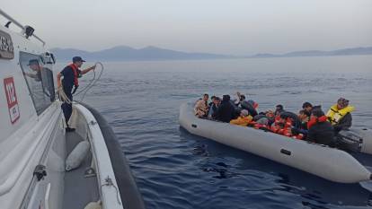 Aydın’da onlarca kaçak göçmen kurtarıldı