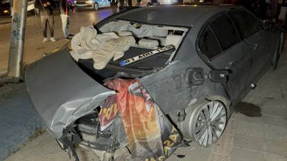 Düzce'de şampiyonluk kutlamalarında kaza: 2 yaralı