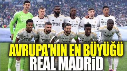 Real Madrid Şampiyonlar Ligi şampiyonu oldu
