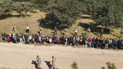 Edirne’de onlarca kaçak göçmen yakalandı