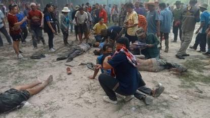 Tayland'da roket festivalinde facia: 15 yaralı