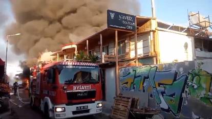 Balıkesir’de otel yangını: 3 kişi hastanelik oldu