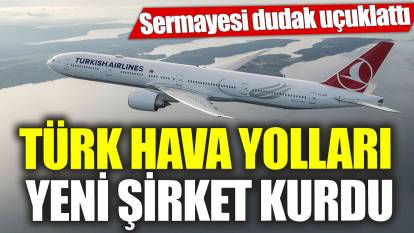 Türk Hava Yolları yeni şirket kurdu! Sermayesi dudak uçuklattı