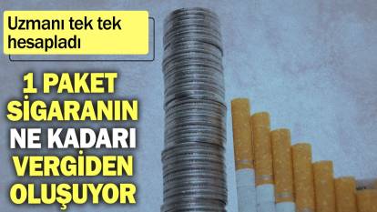 Uzmanı tek tek hesapladı: 1 paket sigaranın ne kadarı vergiden oluşuyor