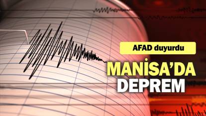 SON DAKİKA! Manisa'da deprem (17.09.2024)