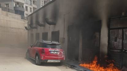 Mardin'de hastanede yangın