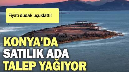 Konya'da satılık ada, talep yağıyor: Fiyatı dudak uçuklattı!