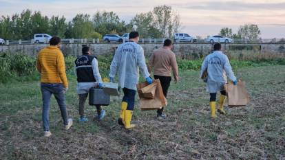 Edirne'de, Tunca Nehri kıyısında erkek cesedi bulundu