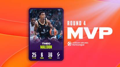 THY Euroleague'de 4. haftanın MVP'si Theo Maledon oldu