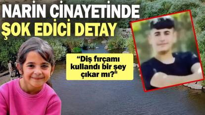 Narin Güran cinayetinde şok edici detay: "Diş fırçamı kullandı bir şey çıkar mı?"