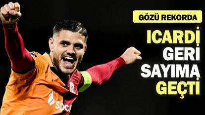 Mauro Icardi geri sayıma geçti: Gözü rekorda