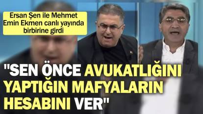 ''Sen önce avukatlığını yaptığın mafyaların hesabını ver''