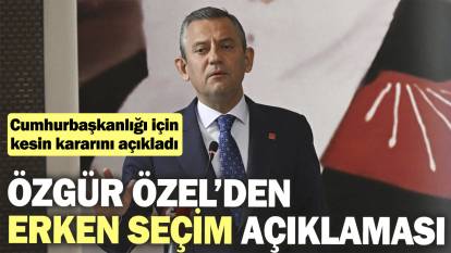 Son dakika... Özgür Özel CHP’nin yol haritasını açıklıyor