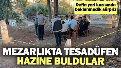 Mezarlıkta tesadüfen hazine buldular! Defin yeri kazısında beklenmedik sürpriz