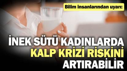 İnek sütü kadınlarda kalp krizi riskini artırabilir! Bilim insanlarından uyarı