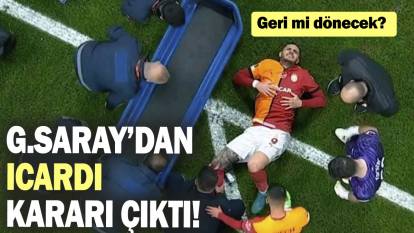 Galatasaray Icardi kararı çıktı! Geri mi dönecek?