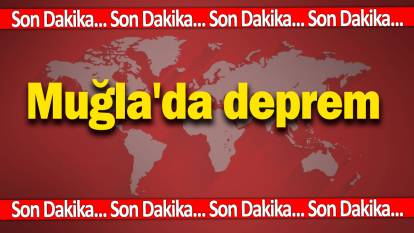 Muğla'da deprem (13.11.2024)