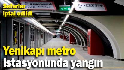 SON DAKİKA: İstanbul'da metroda yangın