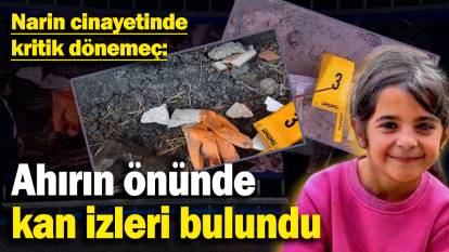 Narin cinayetinde kritik dönemeç: Ahırın önünde kan izleri bulundu