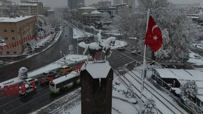 Kayseri beyaza büründü