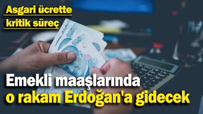 Emekli maaşlarında o rakam Erdoğan'a gidecek: Asgari ücrette kritik süreç