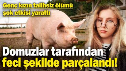 Domuzlar tarafından feci şekilde parçalandı! 17 yaşındaki genç kızın talihsiz ölümü şok etkisi yarattı