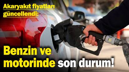 Benzin ve motorinde son durum! Akaryakıt fiyatları güncellendi (29 Kasım 2024)