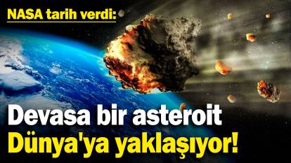 NASA uyardı: Devasa bir asteroit Dünya'ya yaklaşıyor!