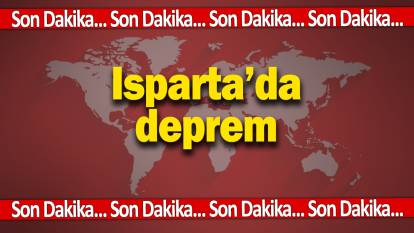 Isparta'da deprem (26 aralık 2024)