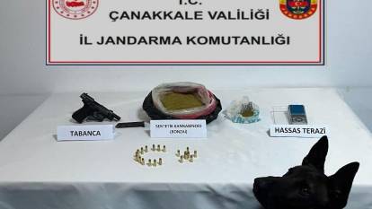 Çanakkale'de uyuşturucu operasyonu: 4 gözaltı