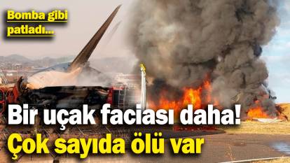 Bir uçak faciası da Güney Kore'de! 96 kişi hayatını kaybetti