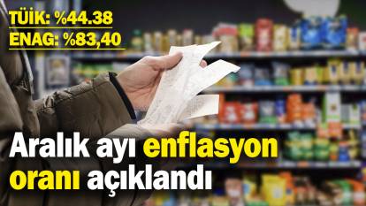 Son dakika… TÜİK enflasyonu açıkladı (03 Ocak 2025)