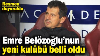 Emre Belözoğlu’nun yeni kulübü belli oldu! Resmen duyuruldu