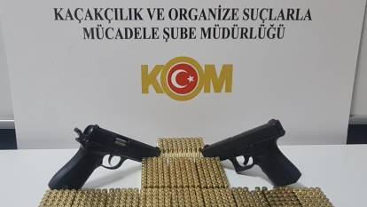 Samsun'da silah ve mühimmat operasyonu