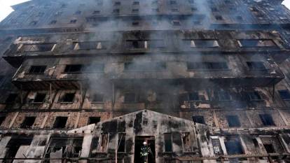 Bolu'daki otel yangınına ilişkin gözaltına alınanlar sağlık kontrolü için hastaneye götürüldü