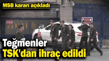 Son dakika... Teğmenler hakkındaki karar açıklandı