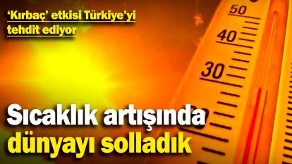 Sıcaklık artışında dünyayı solladık: 'Kırbaç' etkisi Türkiye'yi tehdit ediyor
