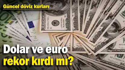 Dolar ve euro rekor kırdı mı? Güncel döviz kurları (17.3.2025)