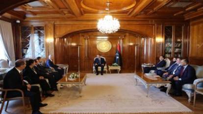 Ticaret Bakanı Bolat, Libya Devleti Milli Birlik Hükümeti Başbakanı Dibeybe ile görüştü