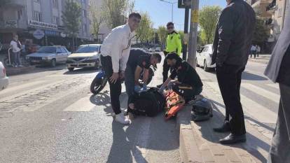 İnegöl'de motosiklet kazası: 2 yaralı