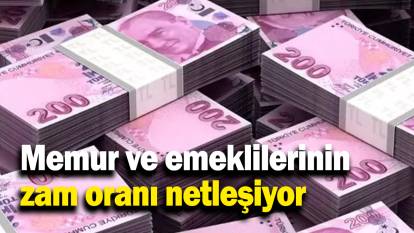 Memur ve emeklilerinin zam oranı netleşiyor