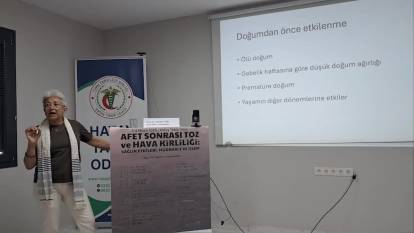 Hatay'da Afet Sonrası Hava Kirliliği Çalıştayı Düzenlendi