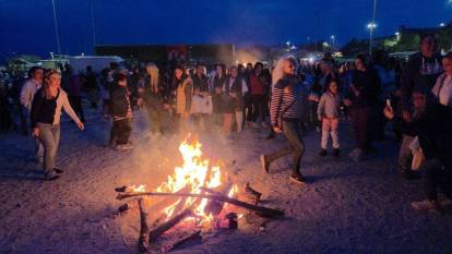 Bakırköy Yeşilköy sahilinde Hıdırellez şenliği