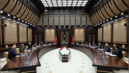 Erdoğan, Cumhurbaşkanlığı Politika Kurulları başkanvekillerini kabul etti