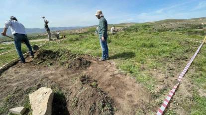Tadım Kalesi ve Höyüğü'nde kazılar yeniden başladı