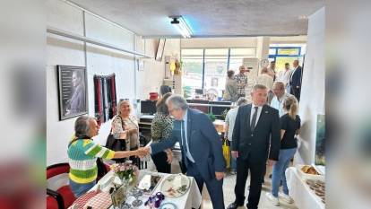 Bandırma Belediye Başkanı Mirza, ADD Kermesini Ziyaret Etti