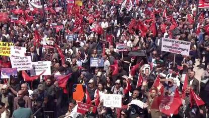 Van'da 'Millet İradesine Sahip Çıkıyor' mitingi: İmamoğlu'ndan mesaj