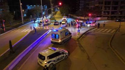 Kırıkkale'de zincirleme kaza: İki yaralı
