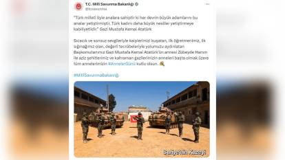 MSB'den Anneler Günü'ne özel video: Zübeyde Hanım ve tüm annelerin günü kutlu olsun
